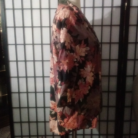 NWT Toxike tropical blouse sz xL - Picture 3 of 5